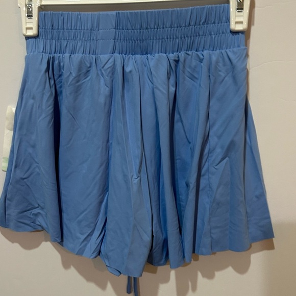 AS Revival Silky Blue Women's Shorts XS NWT - Picture 2 of 3